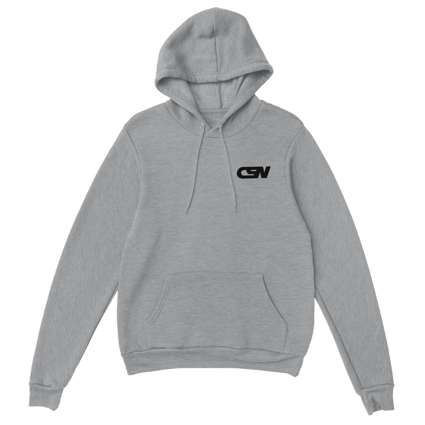 CSN Small Black Logo Premium Hoodie