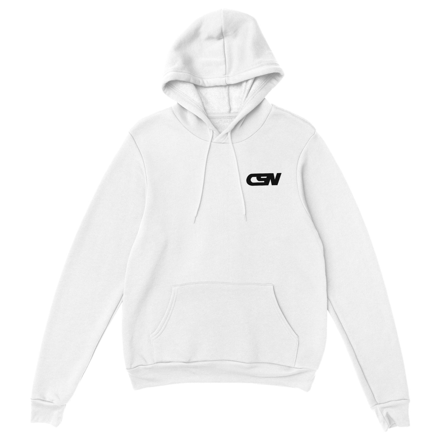 CSN Small Black Logo Premium Hoodie